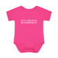 Just a kid from Bloomfield Infant Baby Rib Bodysuit