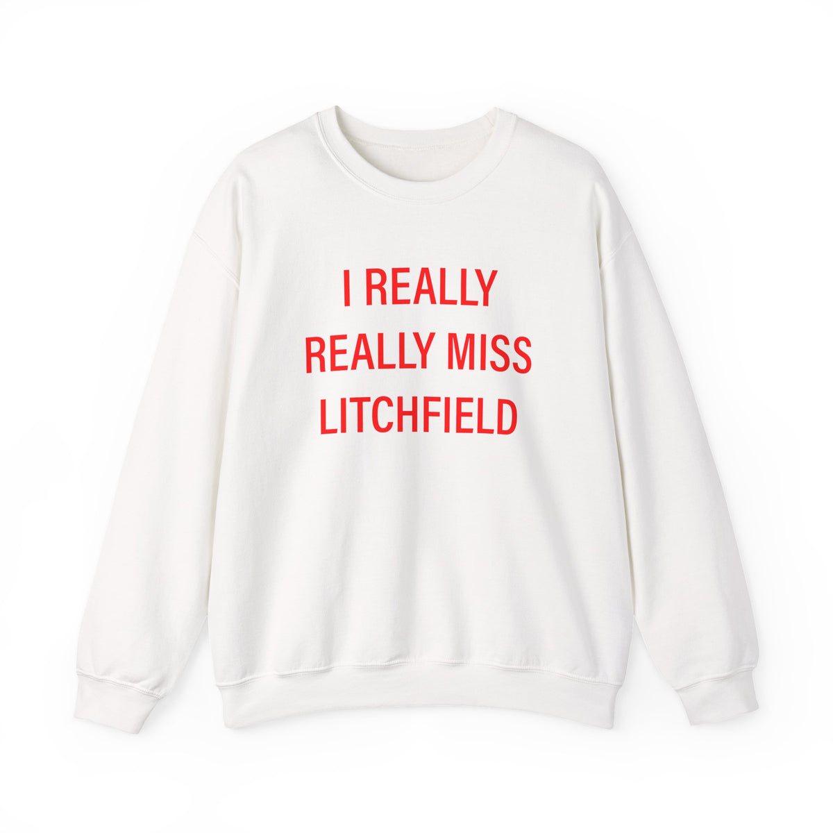 I Really Really Miss Litchfield Heavy Blend™ Crewneck Sweatshirt