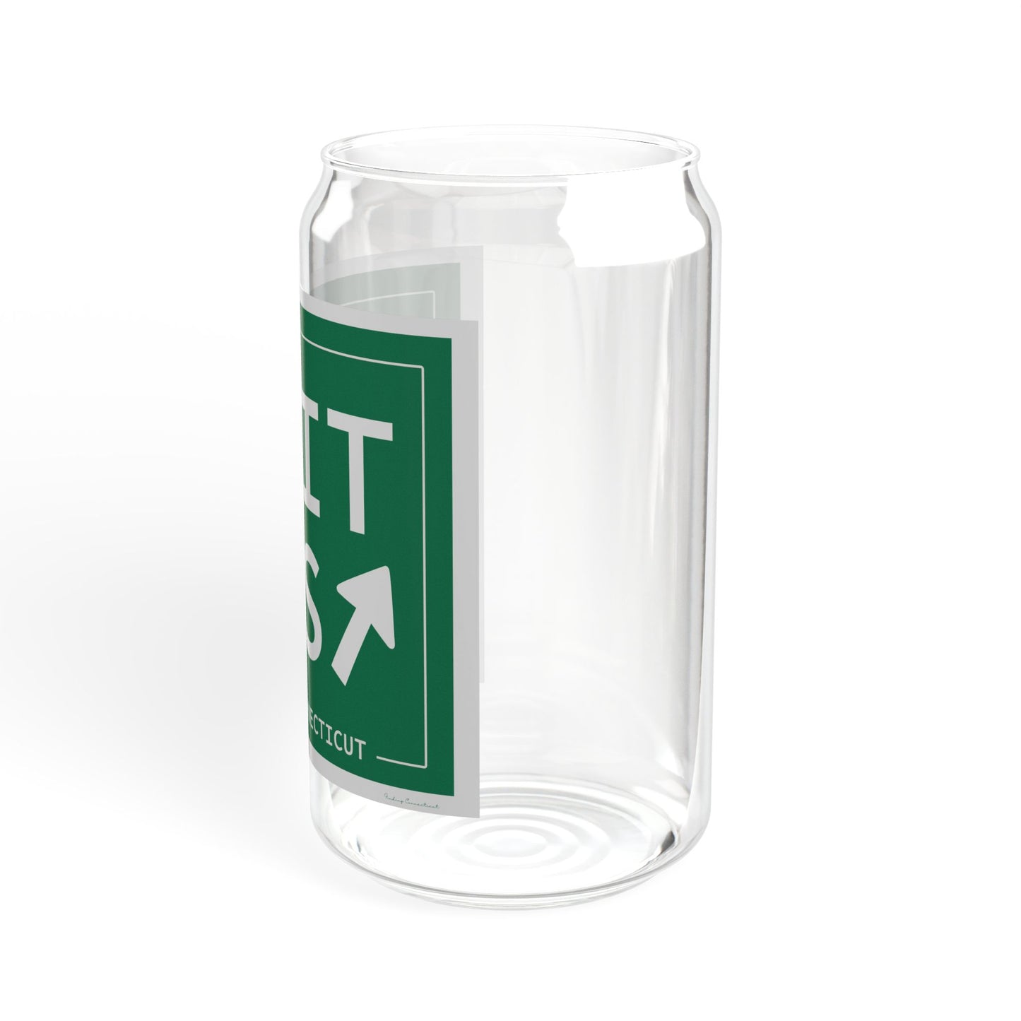 Vintage Exit 67S WCP Sign Sipper Glass, 16oz