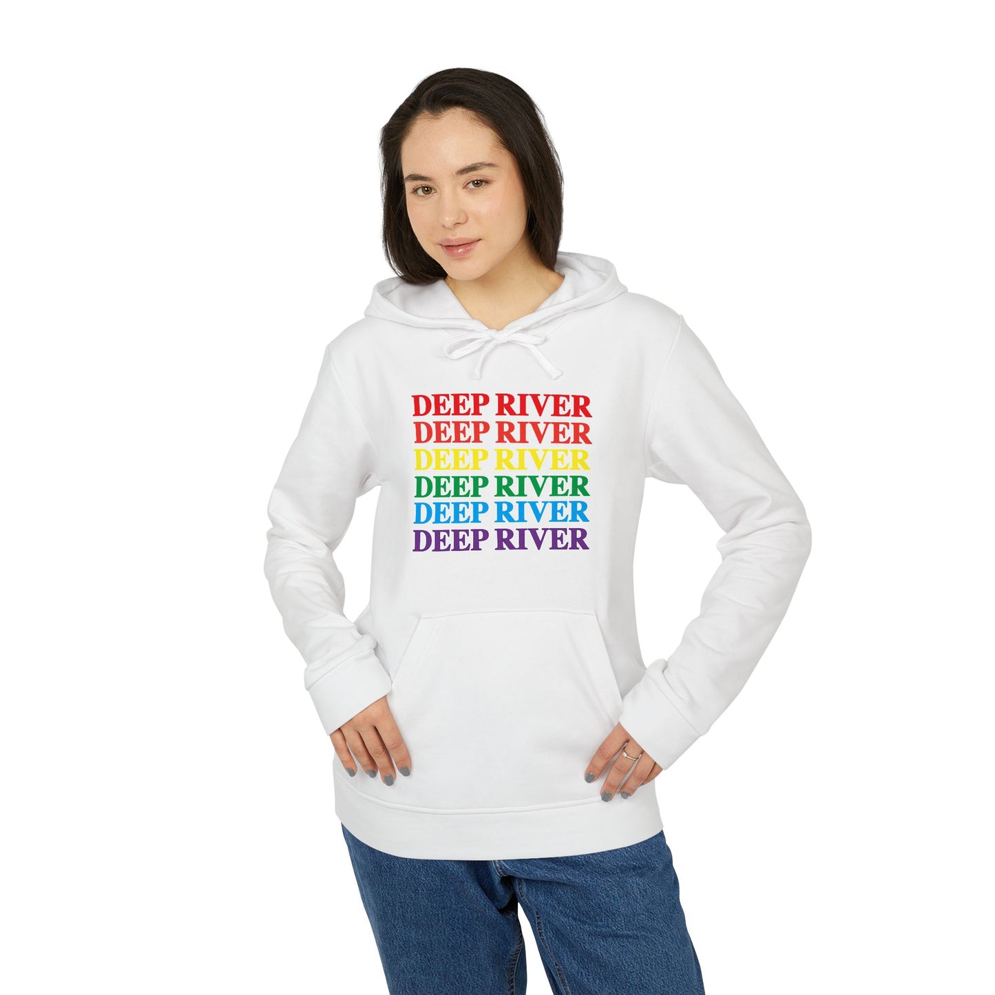 Deep River Pride adidas® Unisex Fleece Hoodie