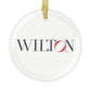 41 Tilt Wilton Glass Ornaments