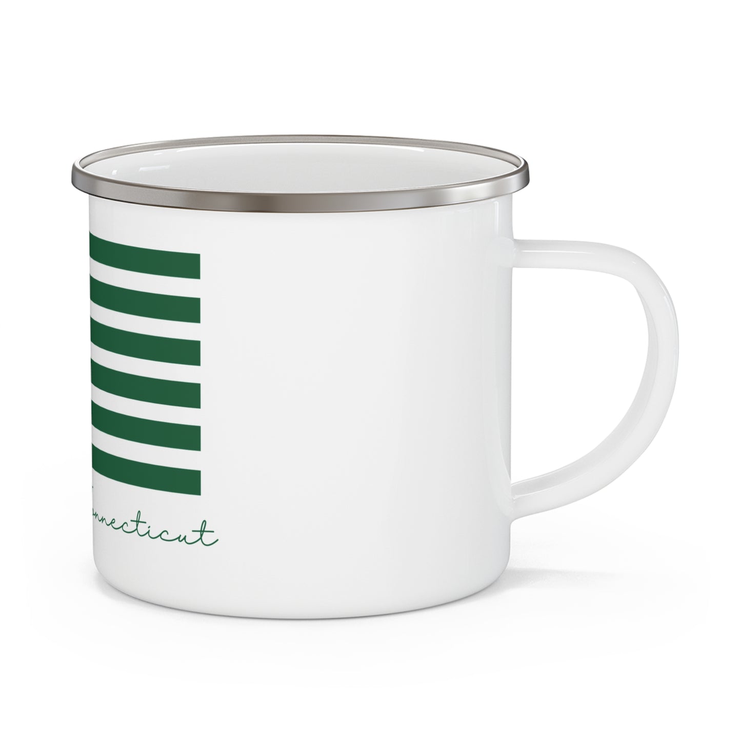 West Hartford Connecticut St. Patrick’s Day Flag Enamel Camping Mug