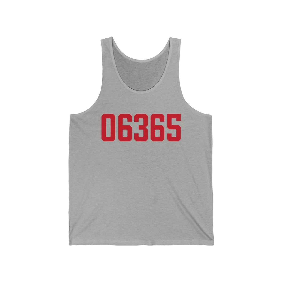 06365 Preston Connecticut Zip Code Unisex Jersey Tank Top