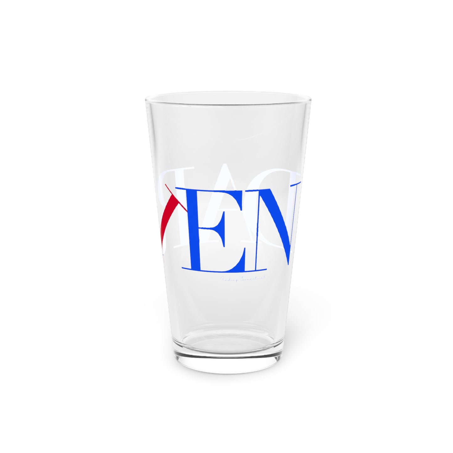 41 Tilt Darien Pint Glass, 16oz