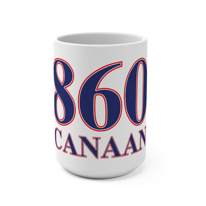 Canaan  Red, White & Blue Mug 15oz