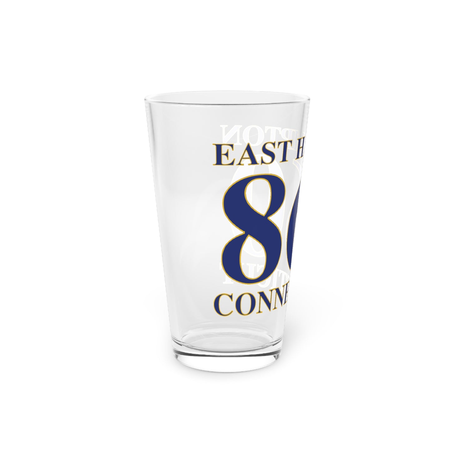East Hampton 860 Connecticut Pint Glass, 16oz