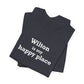 Wilton is my Happy Place Unisex Jersey Short Sleeve T-Shirt