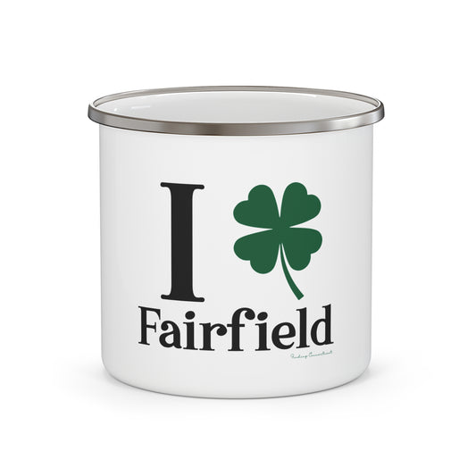 I Clover Fairfield Enamel Camping Mug