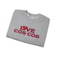 Love Cos Cob Unisex Heavy Blend™ Crewneck Sweatshirt