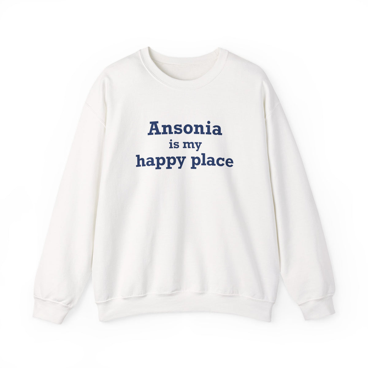 Ansonia is My Happy Place Unisex Heavy Blend™ Crewneck Sweatshirt