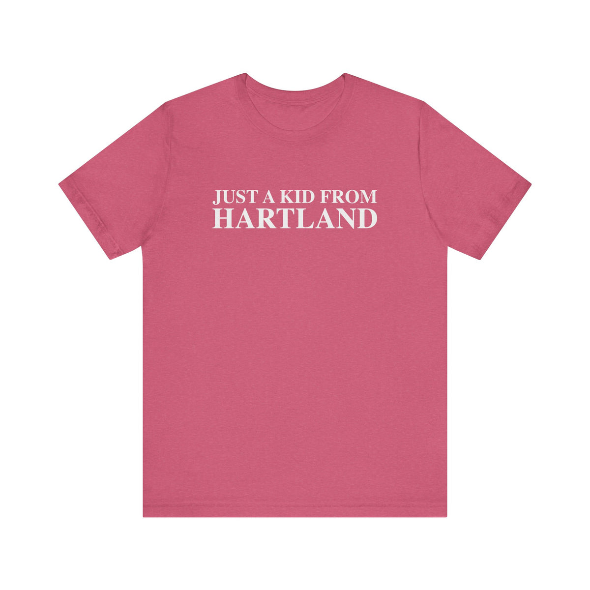 Just a kid from Hartland Jersey Short Sleeve T-Shirt
