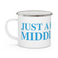 Just a kid from Middletown Enamel Camping Mug