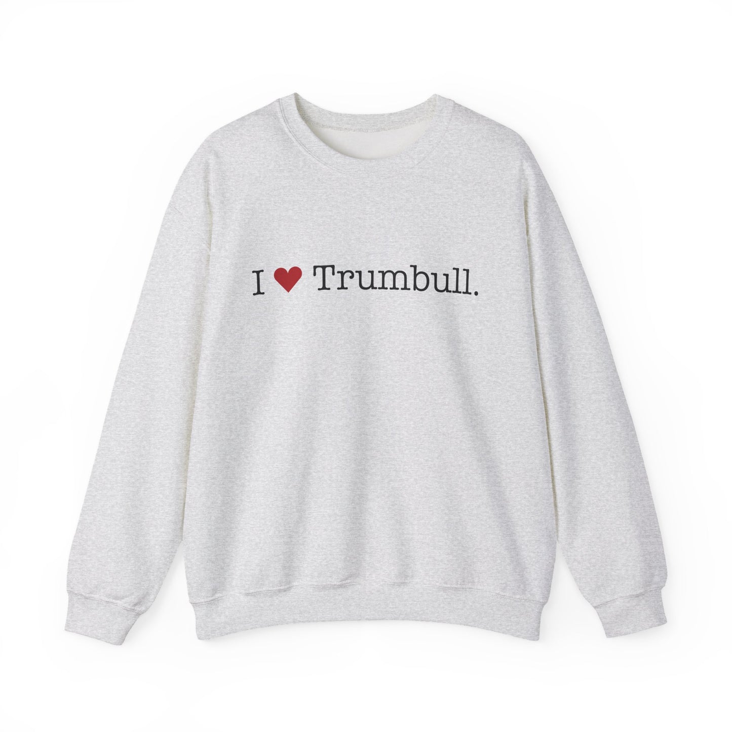 I Heart Trumbull. Unisex Heavy Blend™ Crewneck Sweatshirt