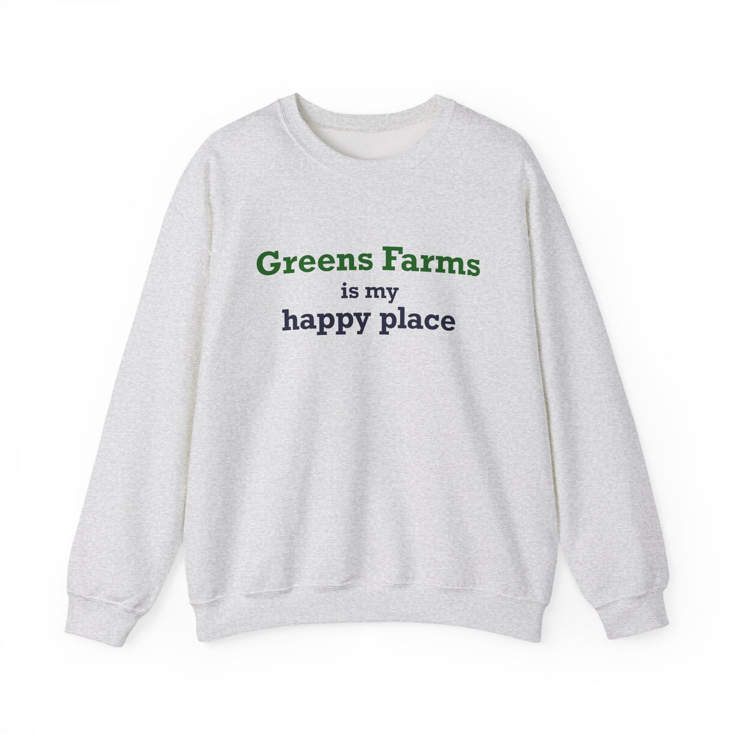 Greens Farms is my Happy Place Unisex Heavy Blend™ Crewneck Sweatshirt