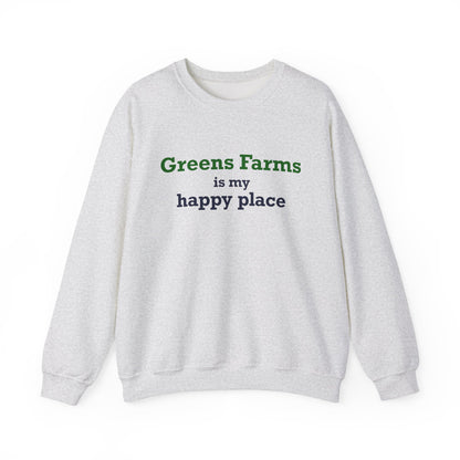 Greens Farms is my Happy Place Unisex Heavy Blend™ Crewneck Sweatshirt