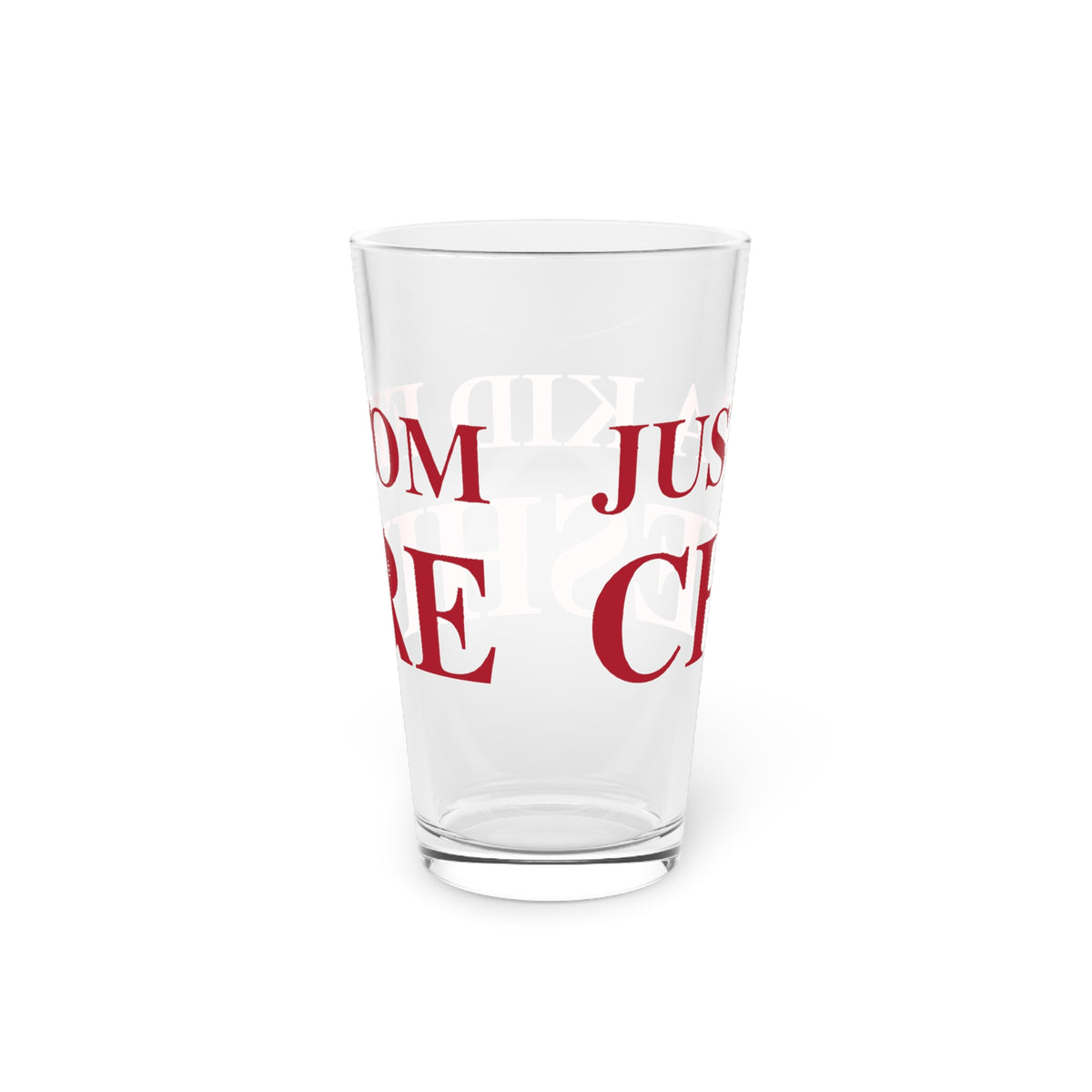 Just a kid form Cheshire Pint Glass, 16oz