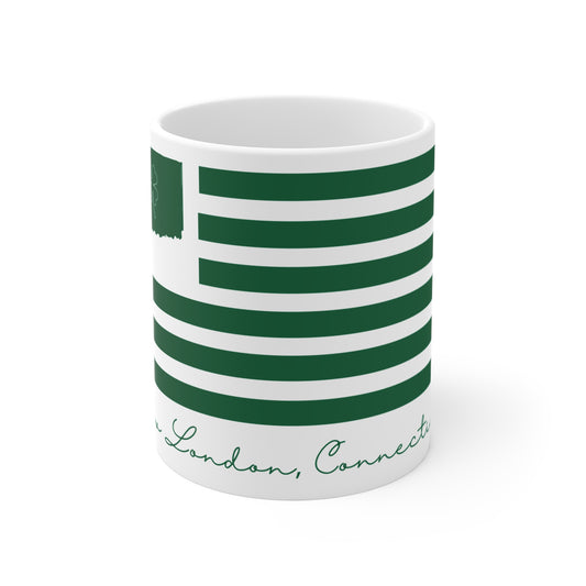 New London Connecticut St. Patrick’s Day Flag Mug 11oz
