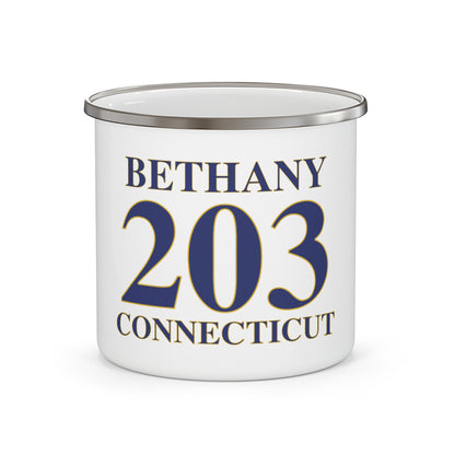 Bethany 203 Connecticut Enamel Camping Mug