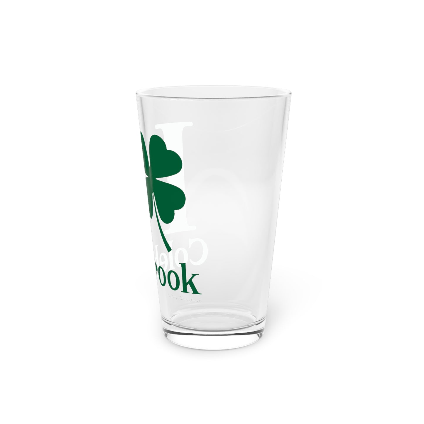 I Clover Colebrook Pint Glass, 16oz