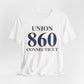 Union 860 Connecticut Unisex Jersey Short Sleeve T-Shirt