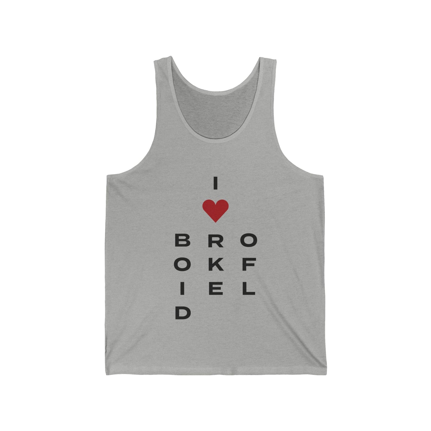 Brookfield Vision Unisex Jersey Tank Top