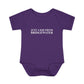 Just a kid from Bridgewater Infant Baby Rib Bodysuit