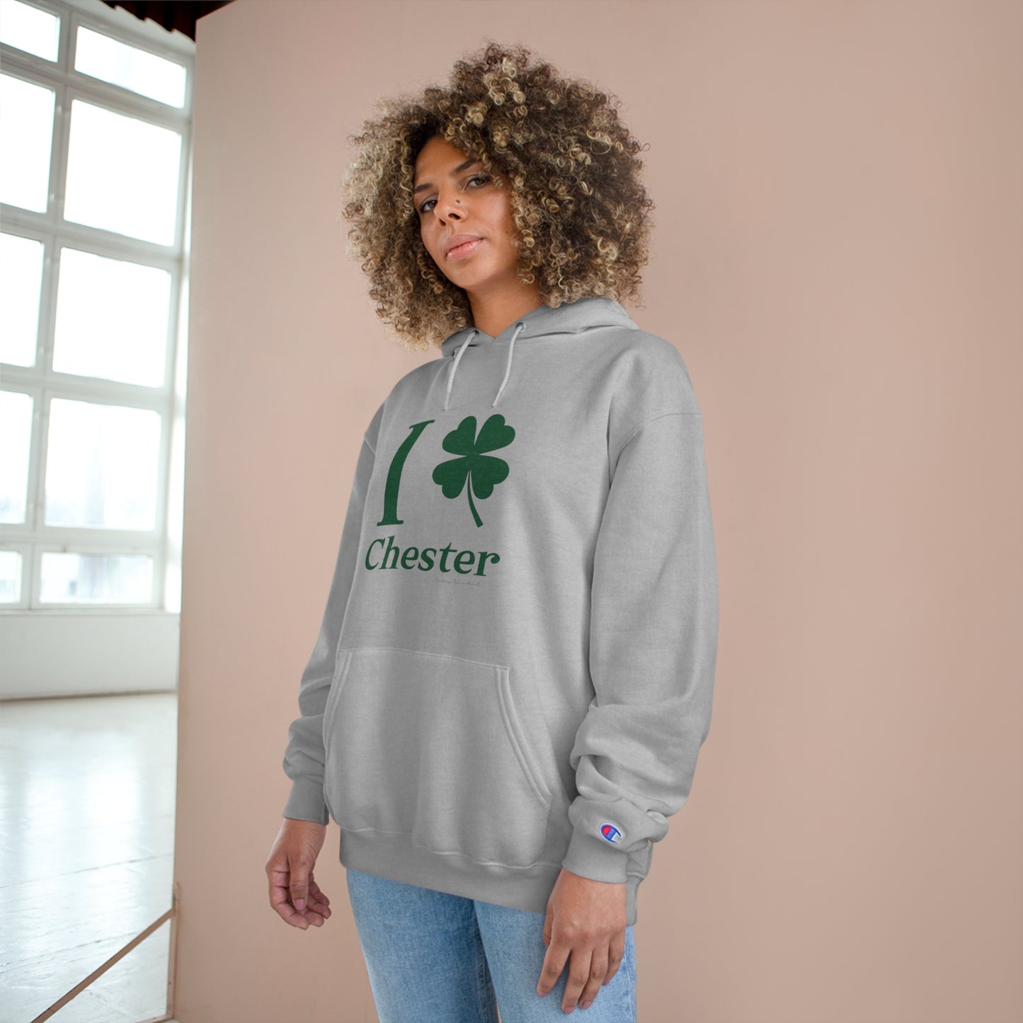 I Clover Chester Champion Hoodie (green)