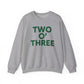 Two O’ Three Unisex Heavy Blend™ Crewneck Sweatshirt Lucky Green – St. Patrick’s Day