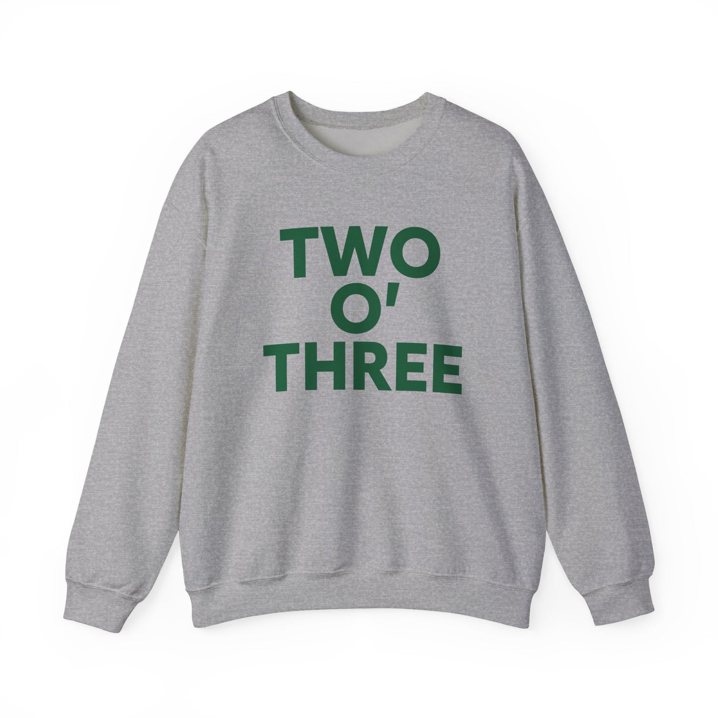 Two O’ Three Unisex Heavy Blend™ Crewneck Sweatshirt Lucky Green – St. Patrick’s Day
