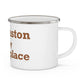 Thomaston is My Happy Place Enamel Camping Mug
