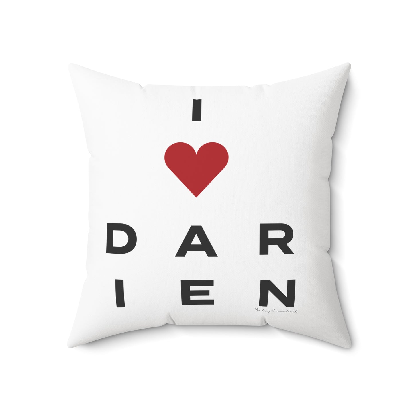 Darien Vision Spun Polyester Square Pillow