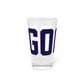 Goose Zip Code Blue & Purple Pint Glass, 16oz