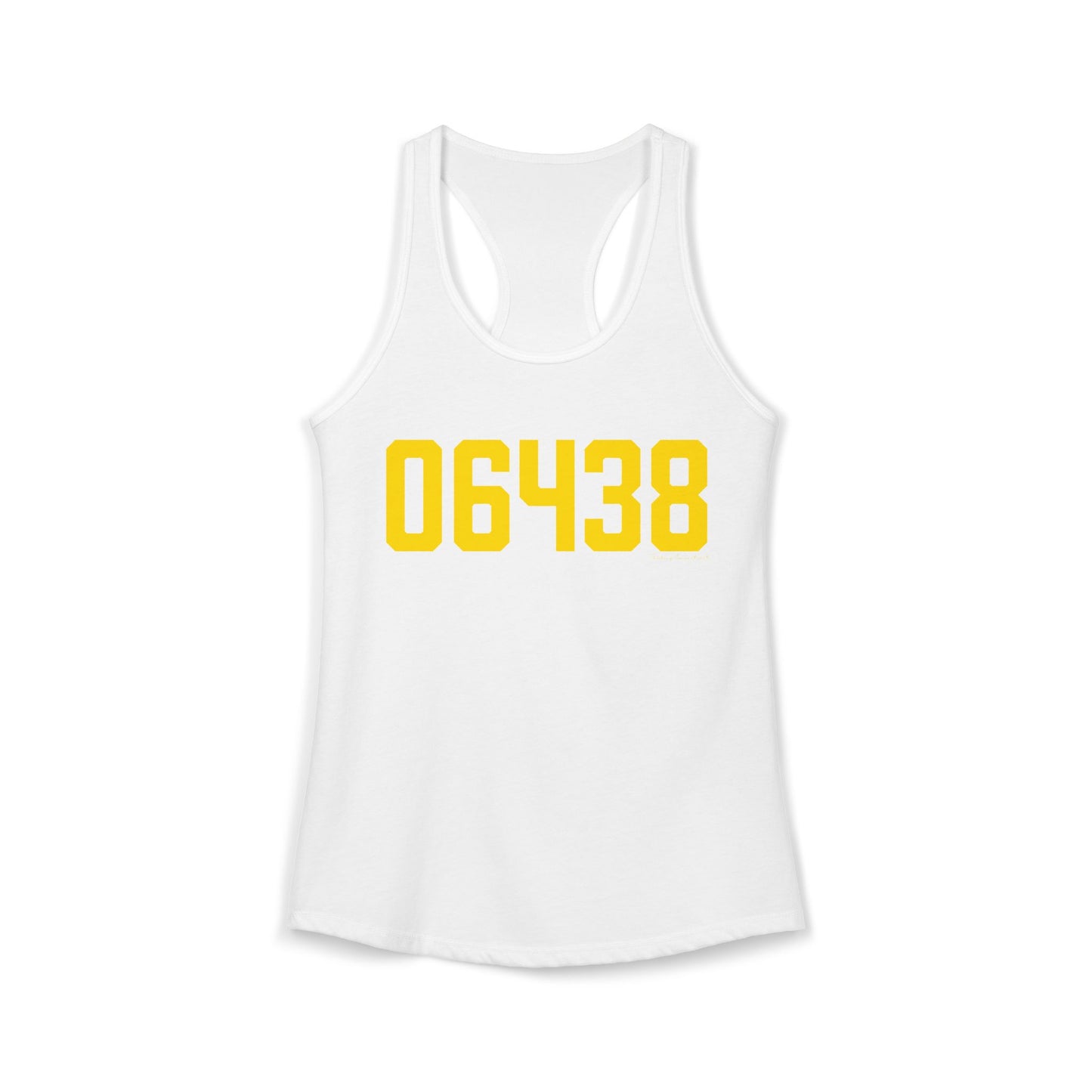 06438 Haddam Connecticut Zip Code Women's Ideal Racerback Tank Top