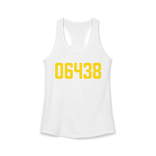 06438 Haddam Connecticut Zip Code Women's Ideal Racerback Tank Top