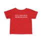 Just a kid from Newington Infant Fine Jersey T-Shirt