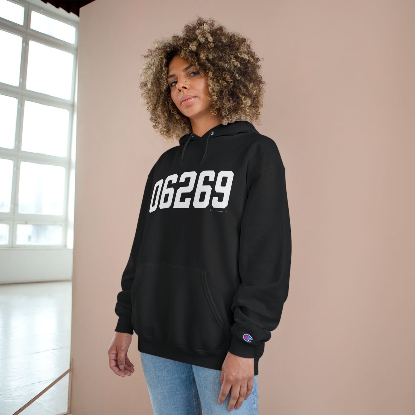 06269 Storrs CT Zip Code Champion Hoodie