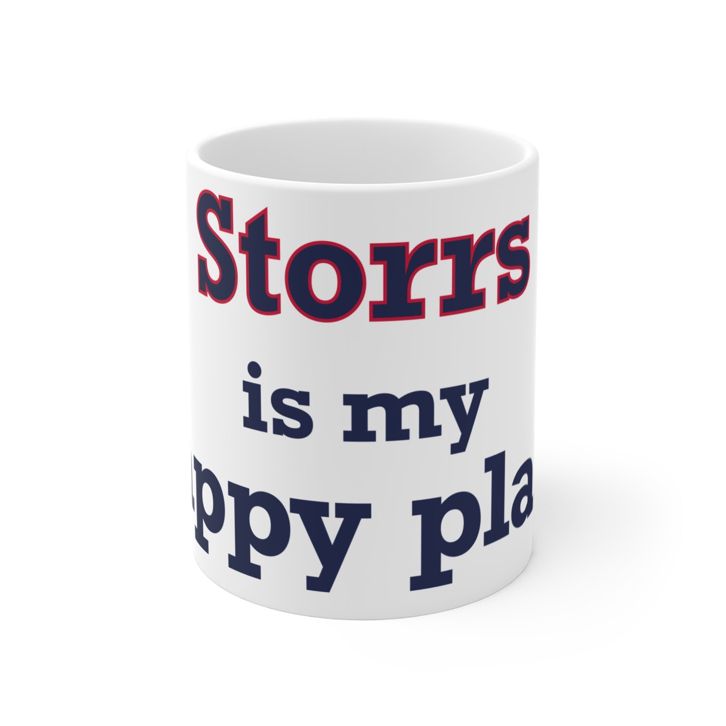 Storrs Is My Happy Place Mug 11oz