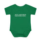 Just a kid from Greenfield Hill Infant Baby Rib Bodysuit