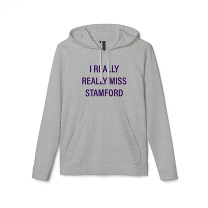 I Really Really Miss Stamford adidas Unisex Fleece Hoodie