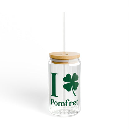 I Clover Pomfret Sipper Glass, 16oz