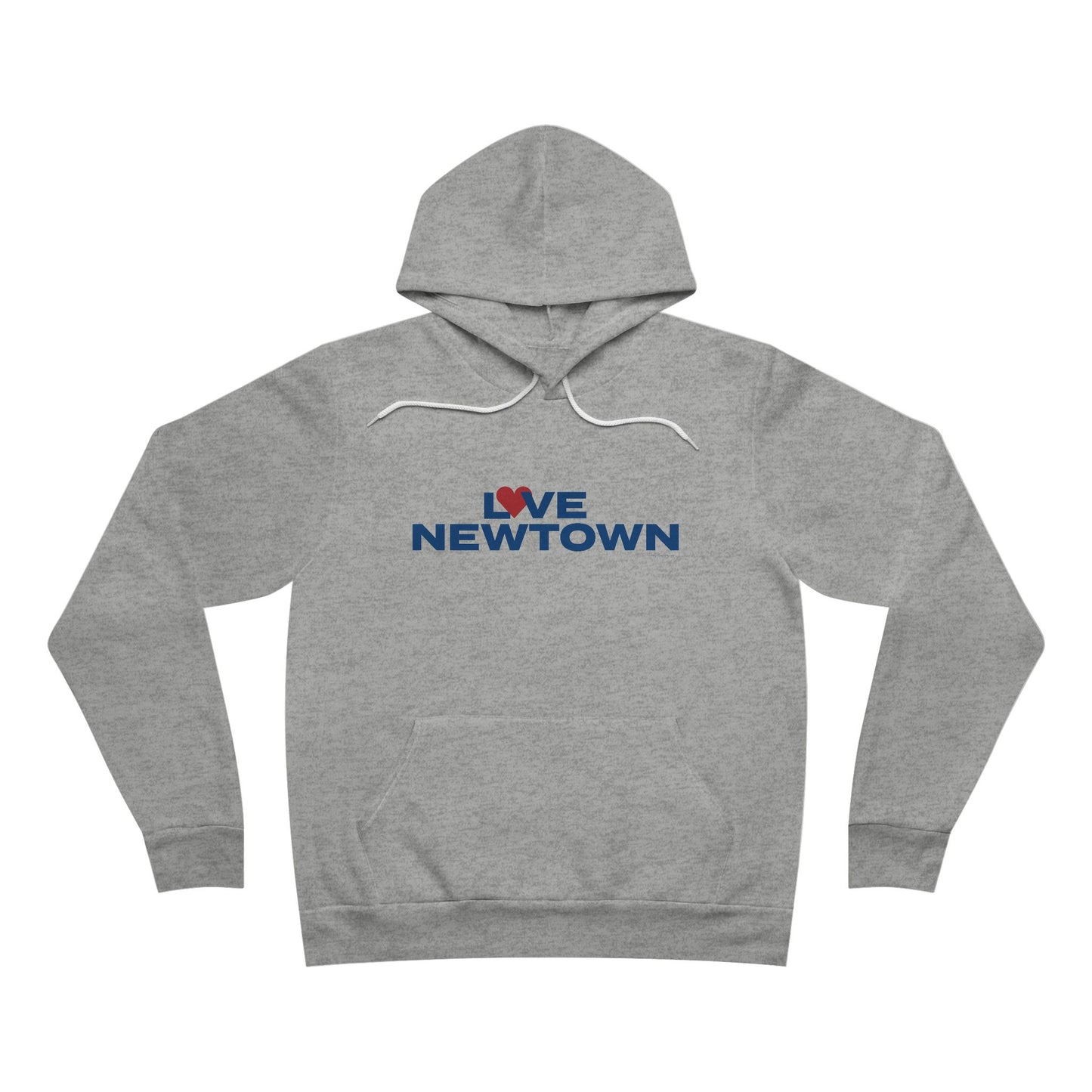 Love Newtown Unisex Sponge Fleece Pullover Hoodie