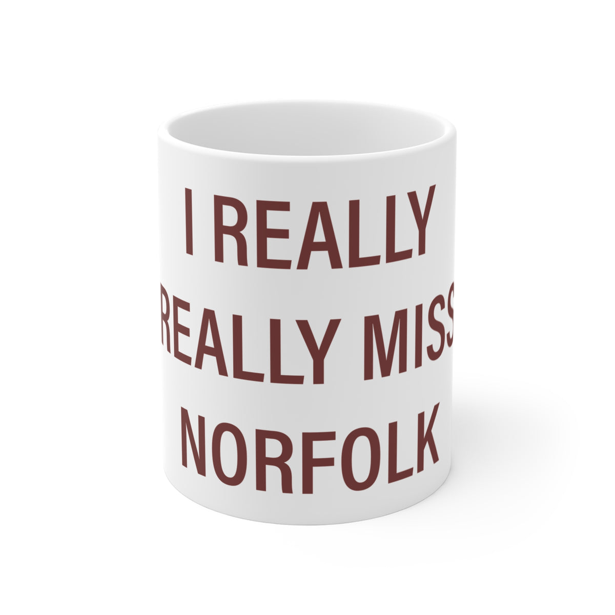 I Really Really Miss Norfolk Mug 11oz