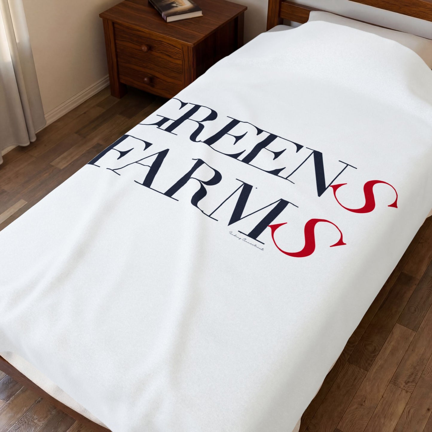 41 Tilt Greens Farms Velveteen Plush Blanket