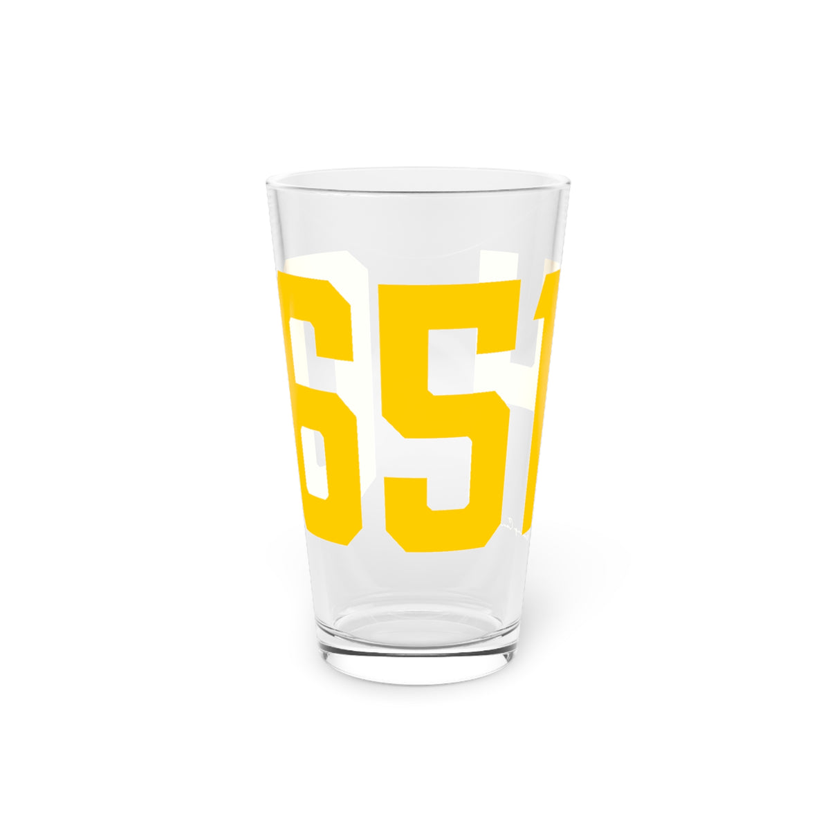 06514 Hamden Connecticut Zip Code Pint Glass, 16oz