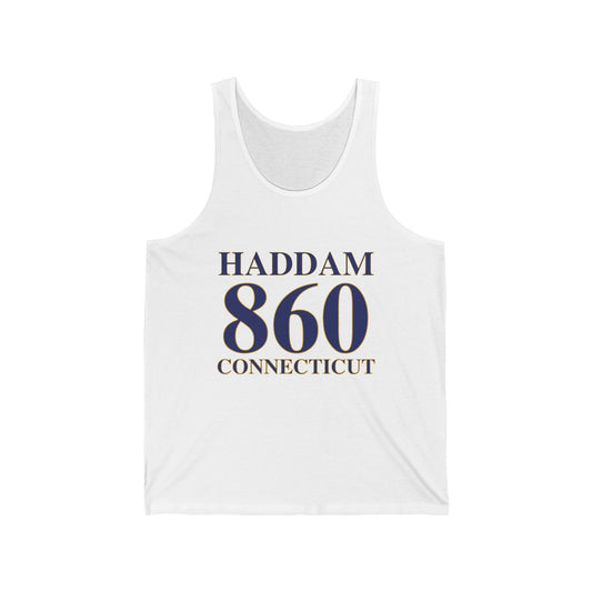 Haddam 860 Connecticut Unisex Jersey Tank