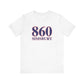 860 Simsbury Red White & Blue Unisex Jersey Short Sleeve T-Shirt