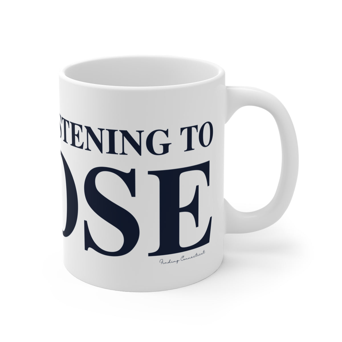 Just a kid Listening  to Goose Mug 11oz