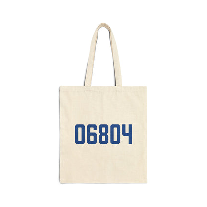 06804 Brookfield Connecticut Zip Code Cotton Canvas Tote Bag