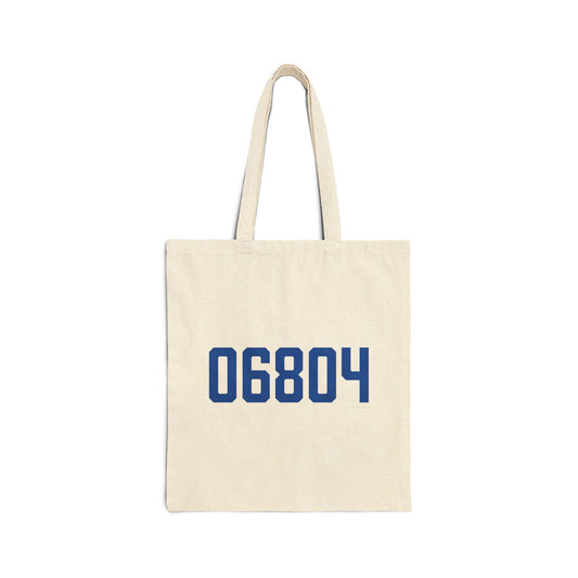 06804 Brookfield Connecticut Zip Code Cotton Canvas Tote Bag