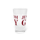 Just a kid from Granby Pint Glass, 16oz